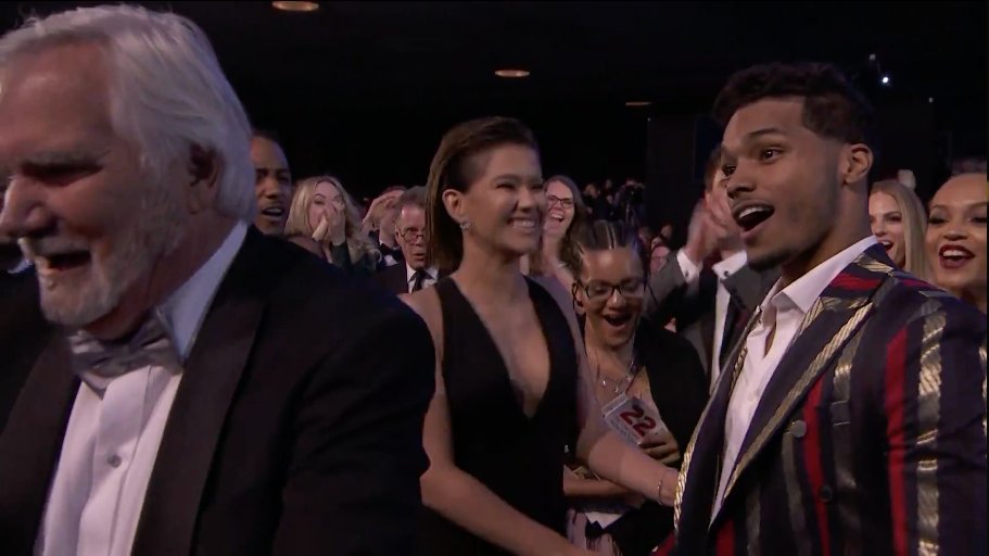 DiagnosisDT's tweet photo. Wow! Congratulations to Rome Flynn! #YoungerActor #BoldandBeautiful #DaytimeEmmys2018 https://t.co/uyDe3Dlo9p