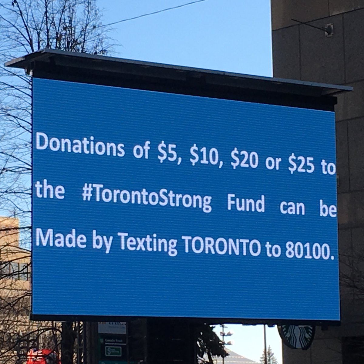 danceandplay416's tweet photo. #TorontoStrong - show your support for the families of the victims by donating. It’s been a rough week in my neighbourhood, but we took back Yonge Street a bit today, and it helped. 💕 https://t.co/JeZKkOzota