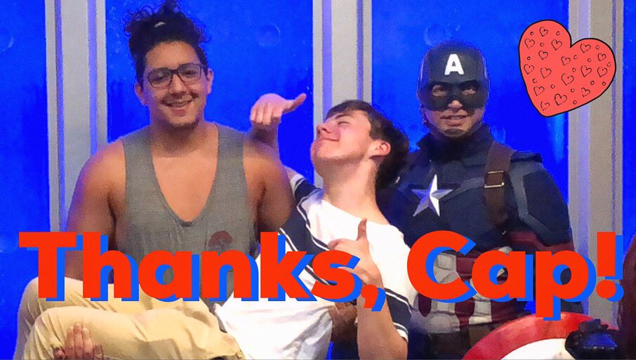 VloggBoiz's tweet photo. WE MEET CAPTAIN AMERICA!!
Thanks Cap for your service to this country!

https://t.co/5CB4GydQ5b https://t.co/bJPDPF8eLQ