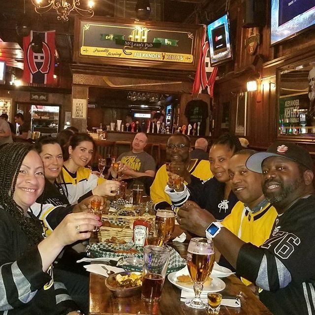 mcleanspub's tweet photo. He shoots, he scores! #PKCrew #pksubban https://t.co/67oRzBvU4N https://t.co/MgF3m6Ezv7