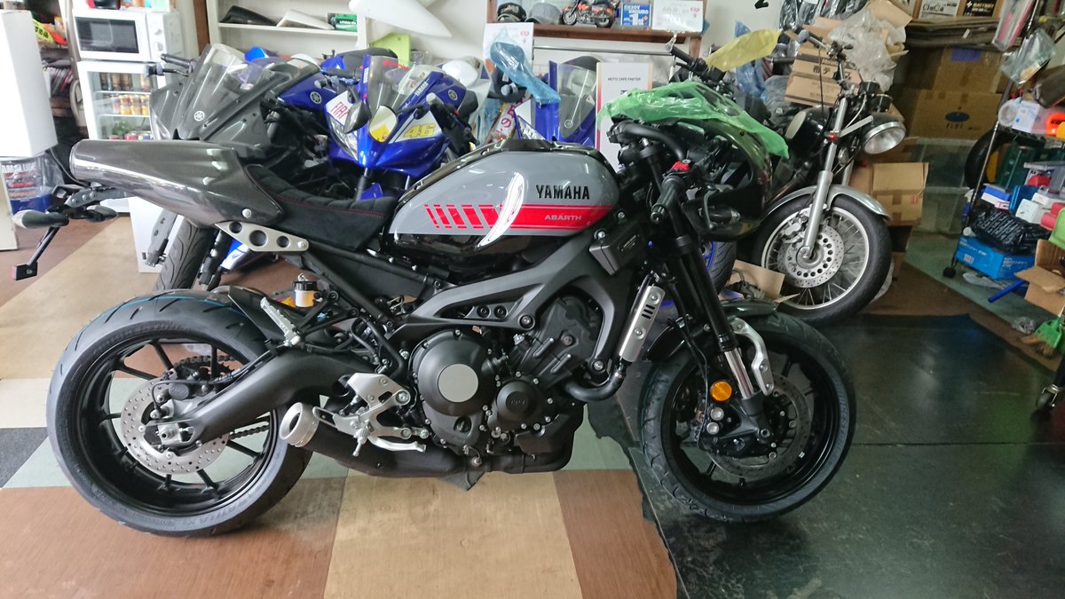 モトカフェファスター Auf Twitter Xsr900アバルトが入荷しましたぁ ｇｗ明けからの作業にはなりますが めっちゃかっこいい ｘｓｒ900 アバルト 限定 やっぱり かっこいい ｍｃｆ