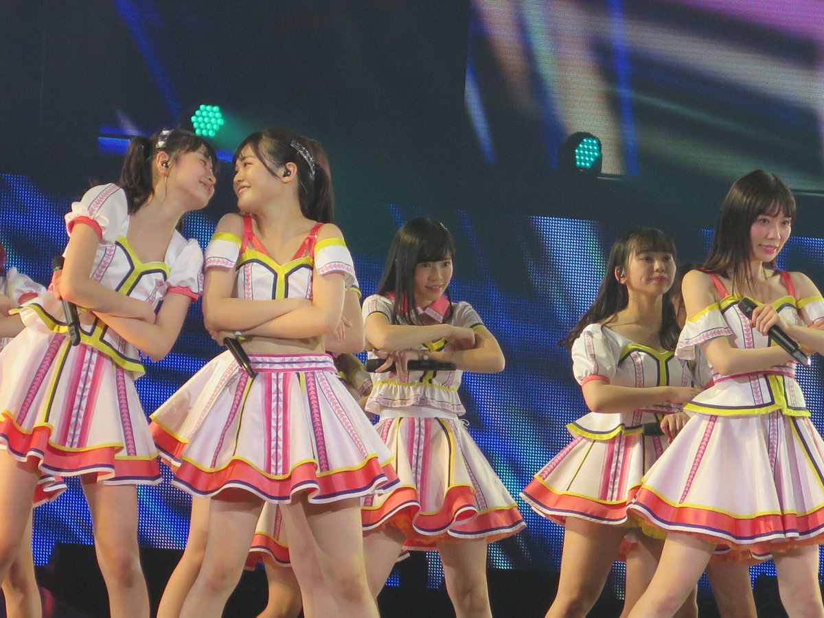 松岡はな はなはライブが大好き いっぱい歌って踊って いっぱい汗かいて いっぱい笑顔になって 嫌だな って思う事があっても忘れちゃう Hktのライブ観に来たらきっとみんなhktの事好きになっちゃうよ T Co