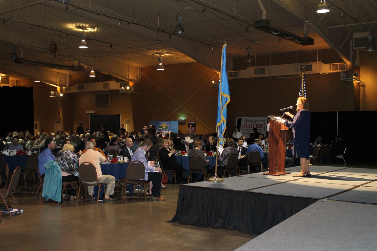 McGovern Day pics, part 4: <a href="/AugieDems/">Augustana Democrats</a> singing the national anthem, SDDP Chair Ann Tornberg, <a href="/MattMcGovern/">Matt McGovern</a> introducing the McGovern tribute video, and a good luck at wonderful crowd we had at the dinner.