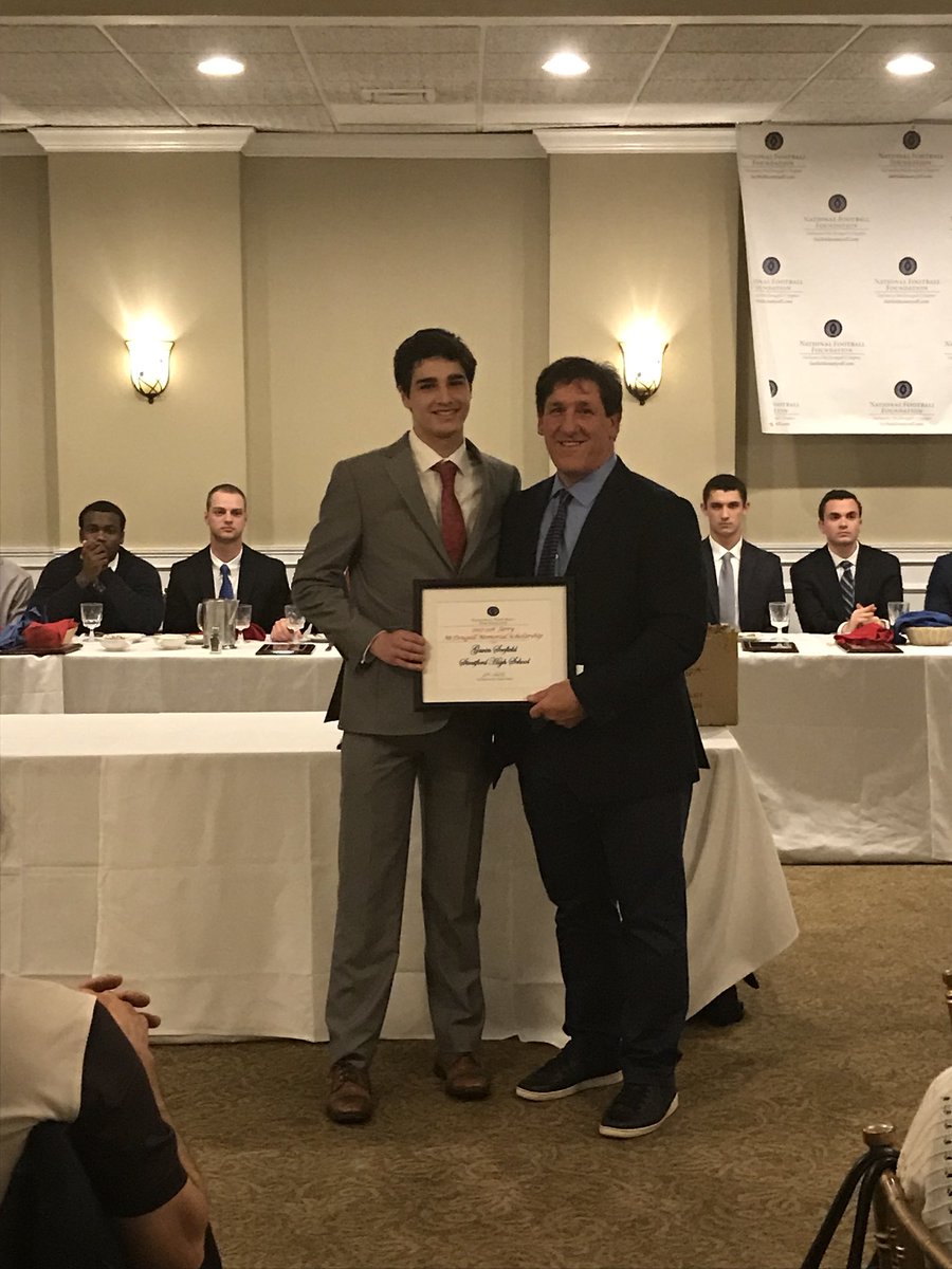ScofieldTrev's tweet photo. Presenting your National Football Foundation 2018 Jerry McDougal Memorial Scholarship winner!!!
1 of only 5 Scholarships awarded by the foundation...
@gav1n9 @PetionJack @StratfordStar @strathigh2018 @townofstratford @shsblacrosse https://t.co/ftMNTSQRda