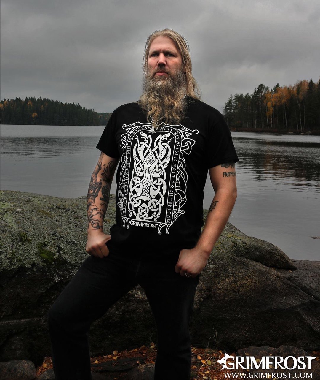 Raise your horns metalheads!  Happy Birthday Johan Hegg 
 
