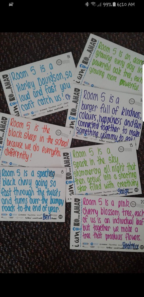 DawsonPrimary's tweet photo. What a great opportunity to be involved in the #getnzwriting #schoolkit activity. The students loved learning about metaphors, random facts and connecting to another school. Thanks @schoolkitnz @WarehouseStat https://t.co/e1uj84G68u