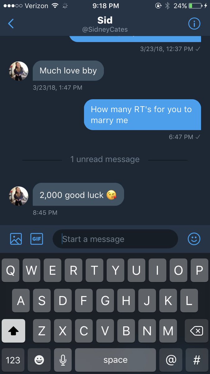 jmart2015's tweet photo. 2,000 RT's and @SidneyCates will marry me. Pls help. https://t.co/8K6ToS3QrR