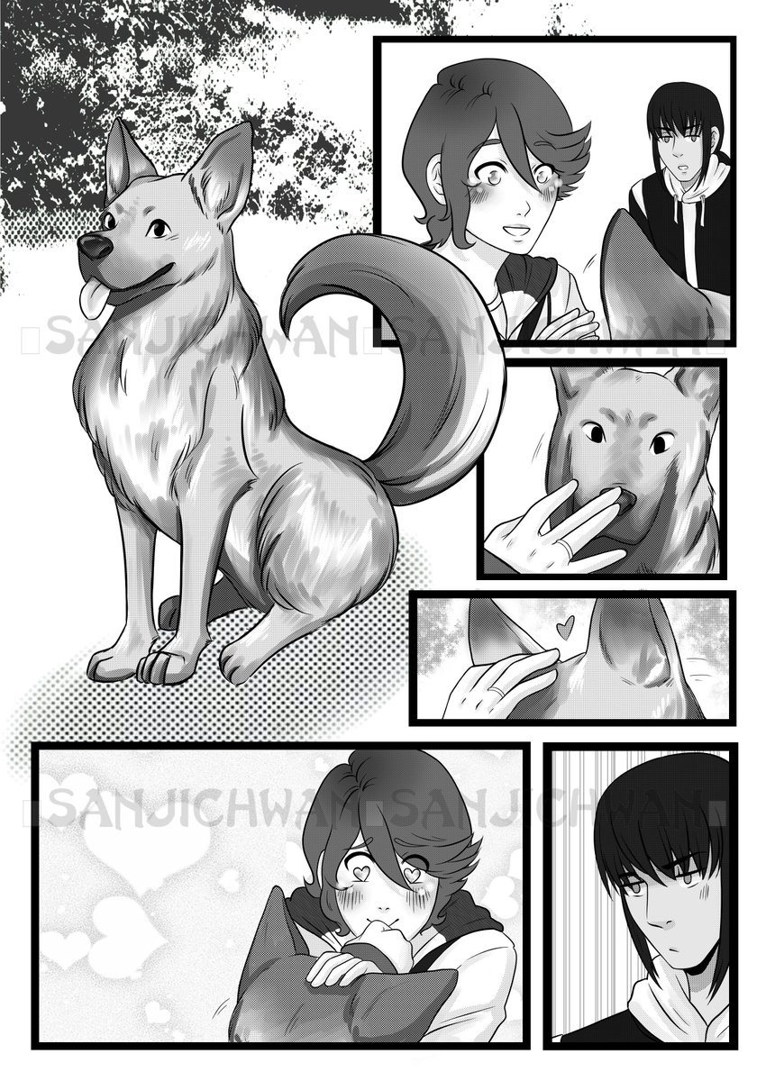 OccultatumComix's tweet photo. Update! It's just over a month until MCM and my #comic is really coming along! Almost all pages are now fully screentoned and the next step will be adding speech bubbles and text. Here is a full preview of page 4 minus the text. #comicart #illustration #MCMcomiccon 

-Sanjichwan https://t.co/ksRENsRnGC