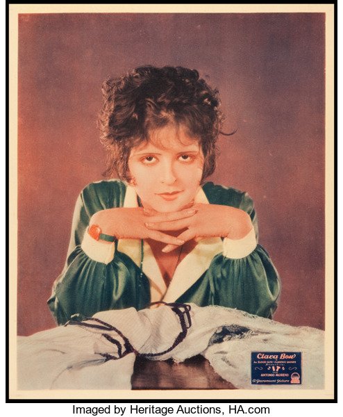 1927 #ClaraBow in her most famous role, a name that is still used to this day as Betty Lou in It