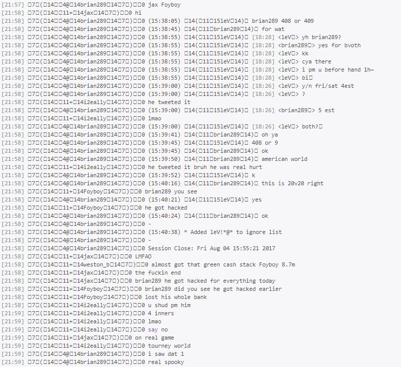 Rot_Leaks's tweet image. Excerpts 39 &amp;amp; 40: RoT implicate themselves in and laugh at the hacking of Adrenaline leader Vellez mere days before Adrenaline+Moonwalkers were to be the strongest competition vs. them in the PvP Championship

"Spooky"

From: #1 - RoT private member IRC - Part 1/4, Line 77119