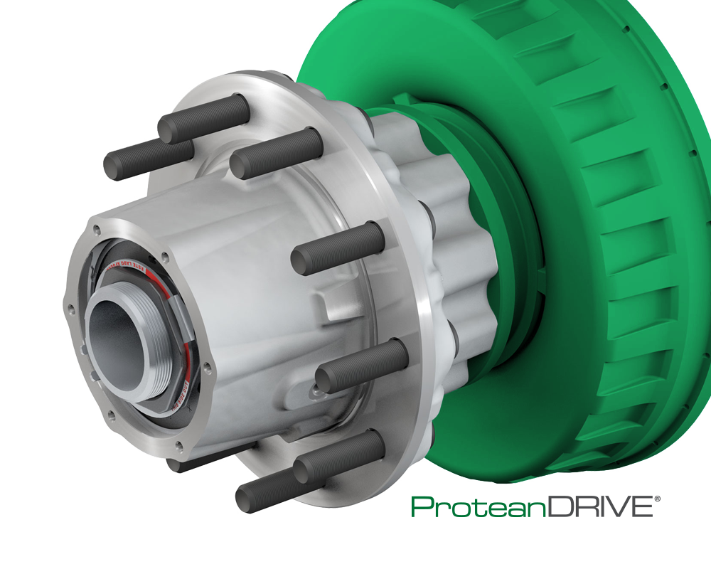 ConMet's tweet photo. Improving the fuel efficiency of commercial vehicles through the innovative design and manufacturing of an electrified wheel end system and aerodynamic wheel cover. https://t.co/tDOf9C35OF #PreSetPlus #ElectricHub #WheelShield #EarthDay2018 https://t.co/lASgaoujM7