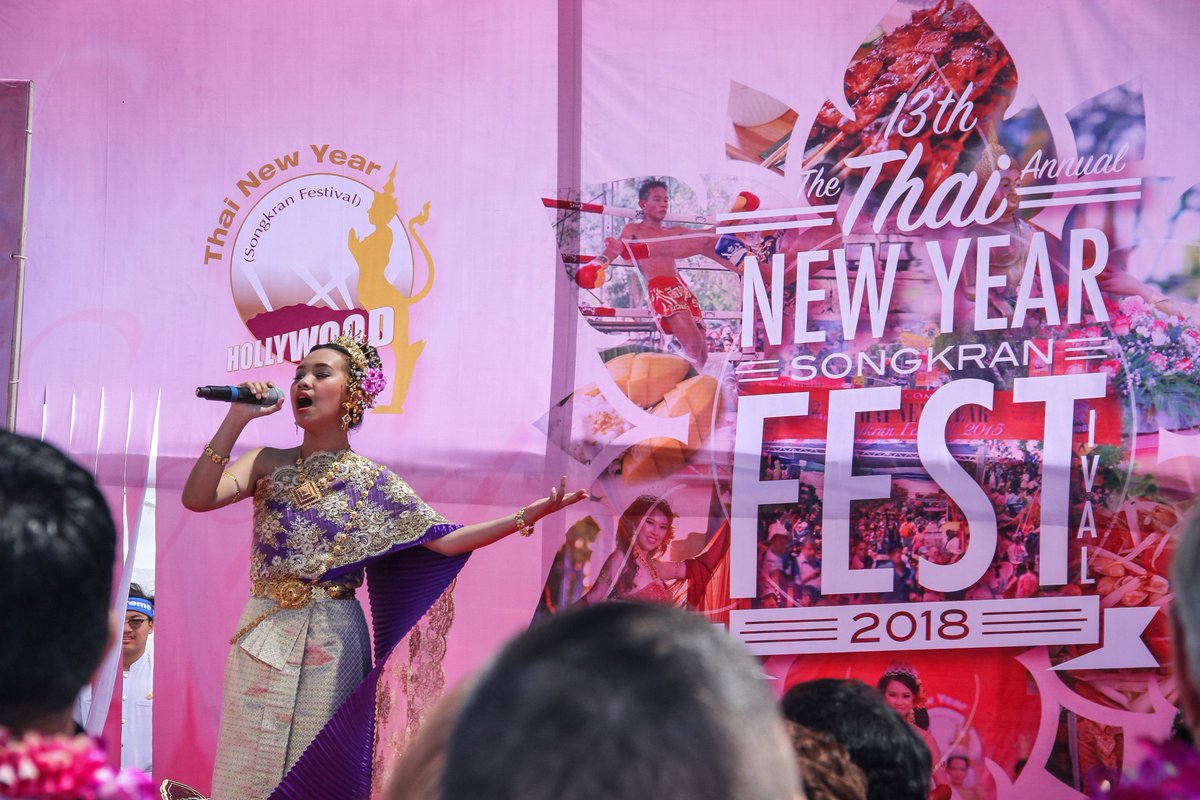 MayorOfLA's tweet photo. 🌺 Happy Songkran! 🌸

Ringing in Thai New Year with the largest Thai community in the world outside of Thailand. https://t.co/KXc1FMcUKU