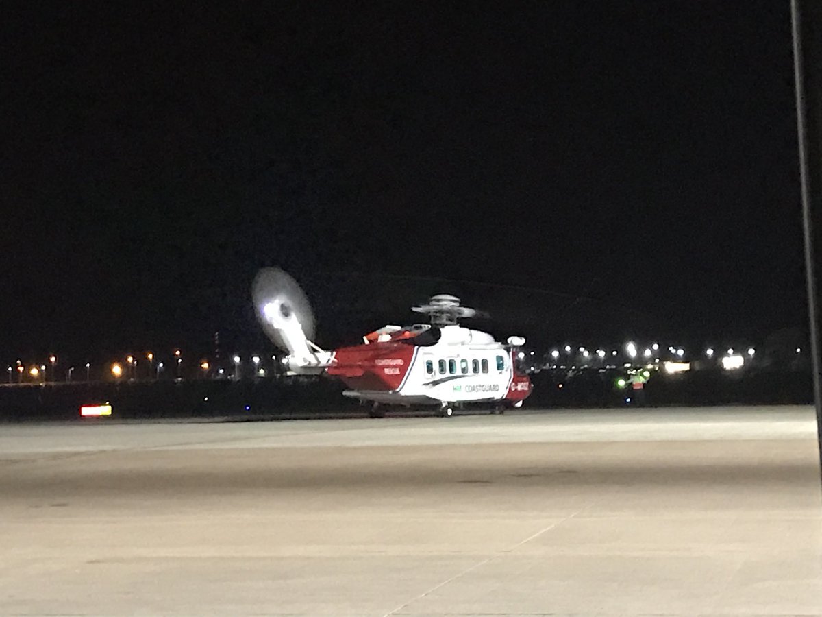 devon_cornwall1's tweet photo. A successful joint operations between @CharterCapital @MCA_media @GvHouseGuernsey @BristolAirport and ourselves last night bring an ITU patient from the island and safely transferred her in to London for further care #teamwork #999family https://t.co/jWNqV3GImx