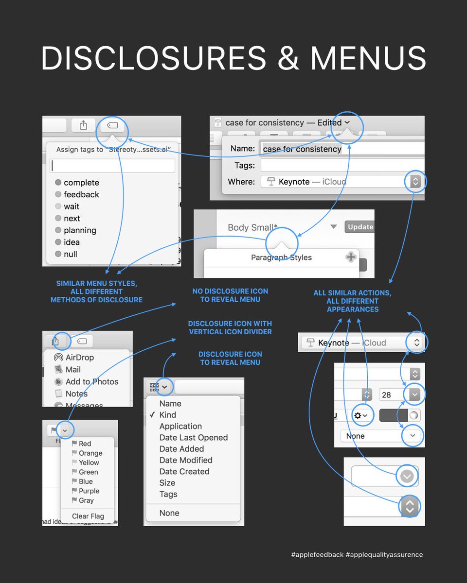 fruitfeedback's tweet image. I find inconsistency more infuriating:
#applefeedback #applequalityassurance