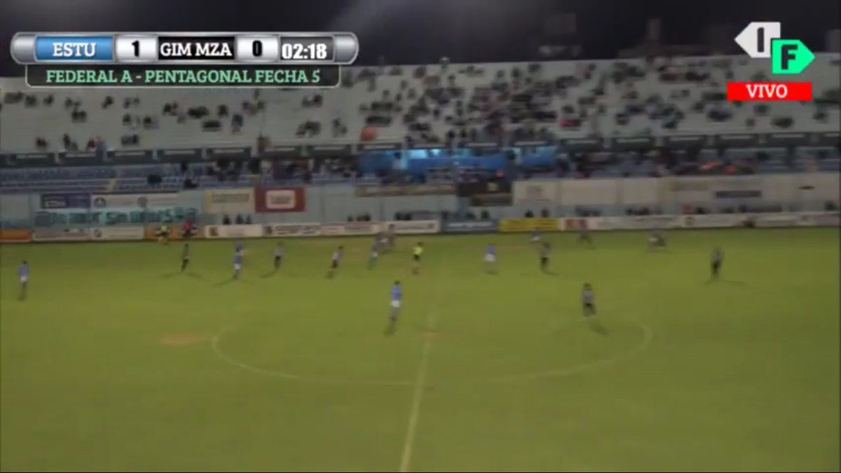 InteriorFut's tweet photo. 📺 #IFPlay También comenzó el complento en Río Cuarto. Gana el local @EstudiantesRio4 1-0 @GimnasiaMendoza. Lo vivís en vivo por @InteriorFut ➡️ https://t.co/aZ4hCTV1ik https://t.co/CXcZAmRvxh