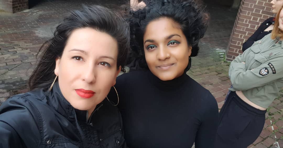 D_Kouma's tweet image. Harnessing the Beyonce wind machine look. So happy to be shooting &amp;amp;dancing with @AtYourBeat and these glorious people today. #findyourtribe #janetjackson #conceptvideo