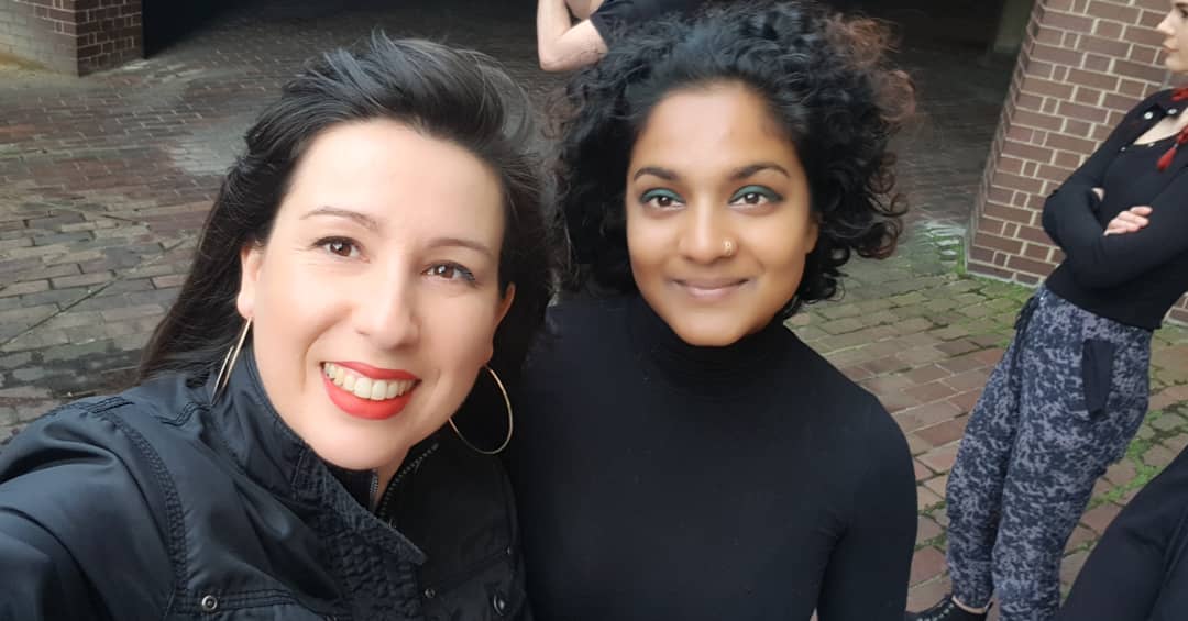 D_Kouma's tweet image. Harnessing the Beyonce wind machine look. So happy to be shooting &amp;amp;dancing with @AtYourBeat and these glorious people today. #findyourtribe #janetjackson #conceptvideo