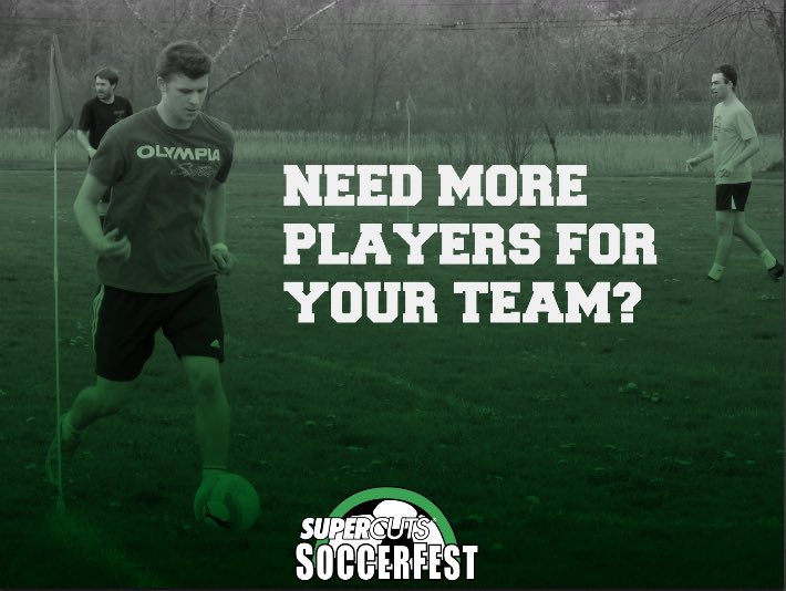 soccerfest2018's tweet photo. Do you want to participate in SoccerFest but don’t have a team? Reach out to us and we can help connect you with other players who are looking for team members! https://t.co/agku1wjojS