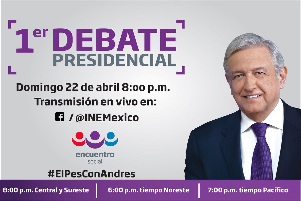 Encuentro Social tweet media