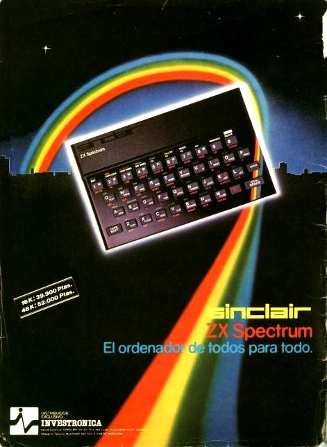 InformatViejuna's tweet image. Un 23 de abril de 1982, #SinclairResearch lanzaba el #ZXSpectrum. En aquellos tiempos, 32 KB de RAM de diferencia suponían 72 euros más de precio. informaticaviejuna.blogspot.com.es/2018/04/36-ano…