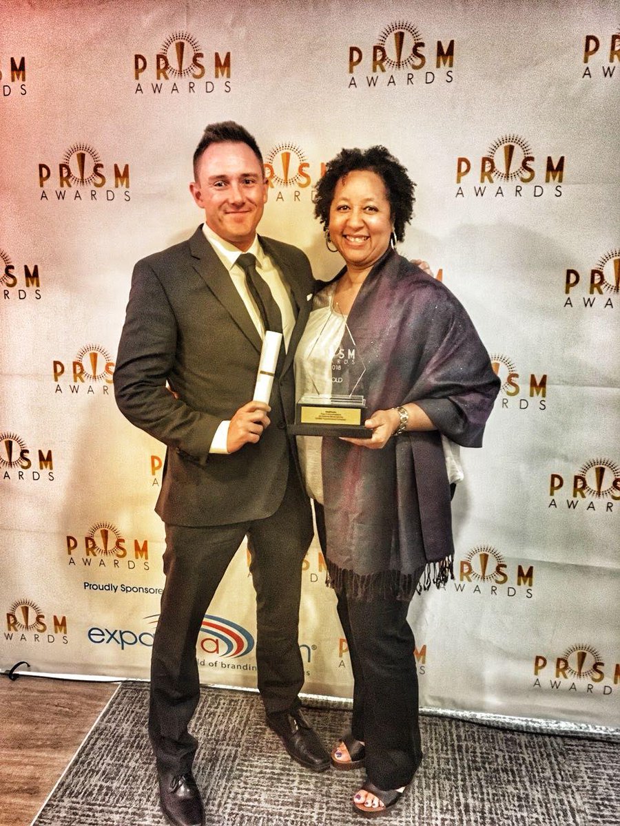 FlowComms's tweet photo. It's GOLD for us @theprismawards for the work we did on our client @theSANBS's #Hyperimmune campaign. #PRISMAwards18 @RoyBarford23 @edwinavdburg @taraturk1 @wooze66 @Hippolyta67 https://t.co/IleQxtmFA7