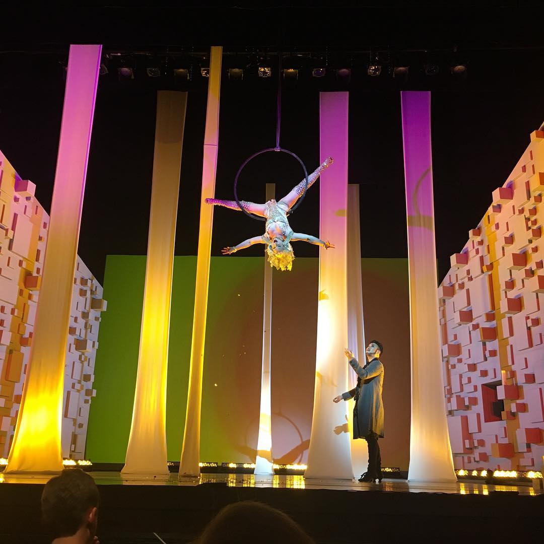 Because the notes are as high as her legs. #OperaInCbus #LifeInCbus (nice pic by <a href="/JDLead/">Jordan Davis</a>)