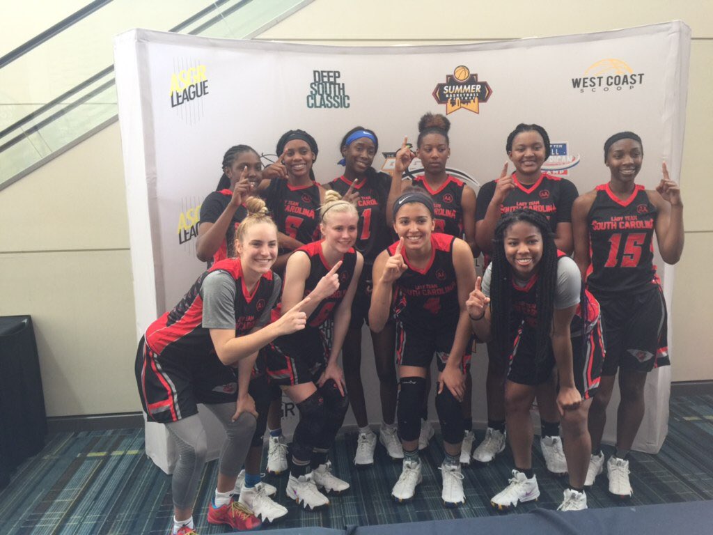 Coach_ACE_'s tweet photo. LadyTeamSouthCarolina Black won the 2018 17U Deep South Classic Championship vs EP Lady Elite LA 49-44! These ladies played extremely hard, together, and w/ a lot of heart. Strong group! @mostone108 @SCarolinaTeam @CoachLatrese @LTEAMSC_JEELITE @SCRaptors4Life @j3vans1_ @LBI_SC https://t.co/mwgeBRvbFc