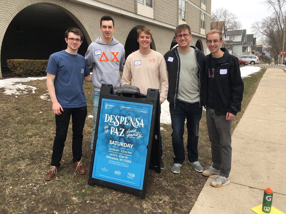 We had a great time making an impact in our local community by volunteering at <a href="/MUHungerCleanUp/">MU Hunger Clean-Up</a> yesterday!