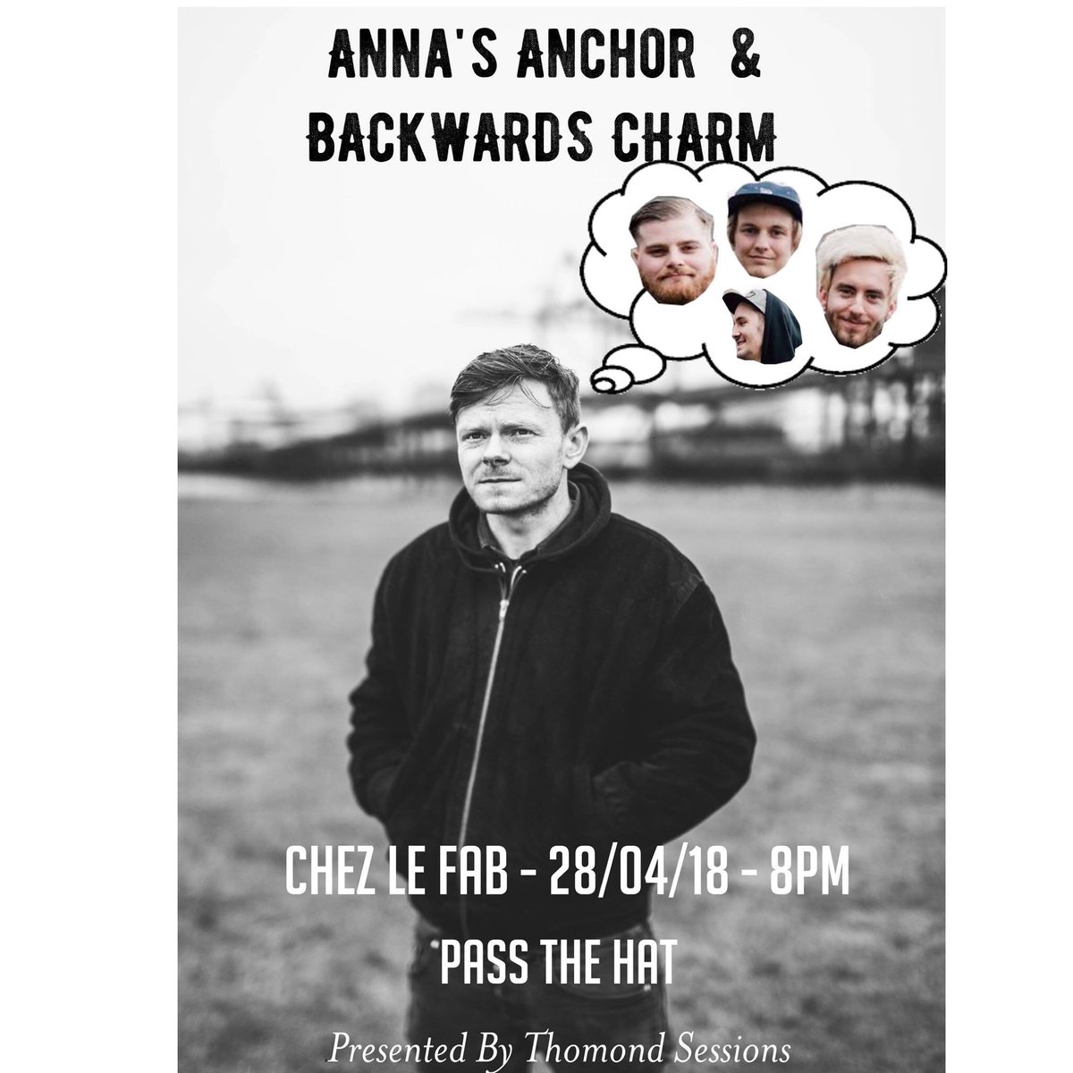 <a href="/RandolfMusic/">RandolfandtheCrokers</a> unfortunately can no longer do the gig next Saturday. Luckily <a href="/annas_anchor/">Anna's Anchor</a> is going stepping in! Call down and help spread the word!