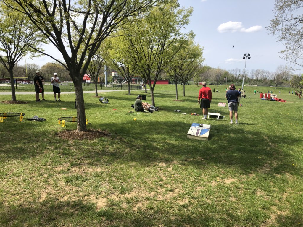 CatholicU_Cards's tweet photo. Tons of student-athletes at the Duf today for the Cardinal Cookout! https://t.co/KS2zKrPiN6