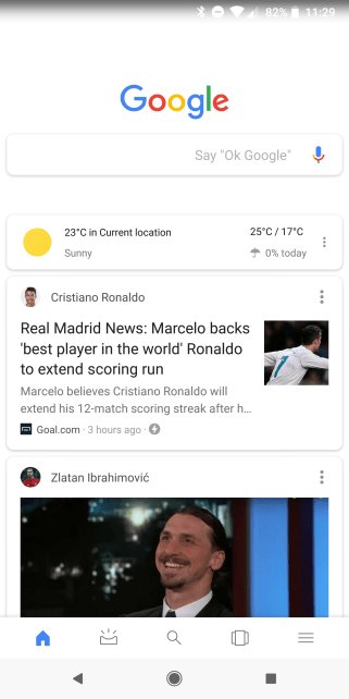 Frandroid's tweet image. 💬 Le nouveau design de #GoogleFeed à base de bulles est loin de faire l'unanimité : et vous, que pensez-vous de cette nouvelle interface ? 👉 buff.ly/2Hhuaco