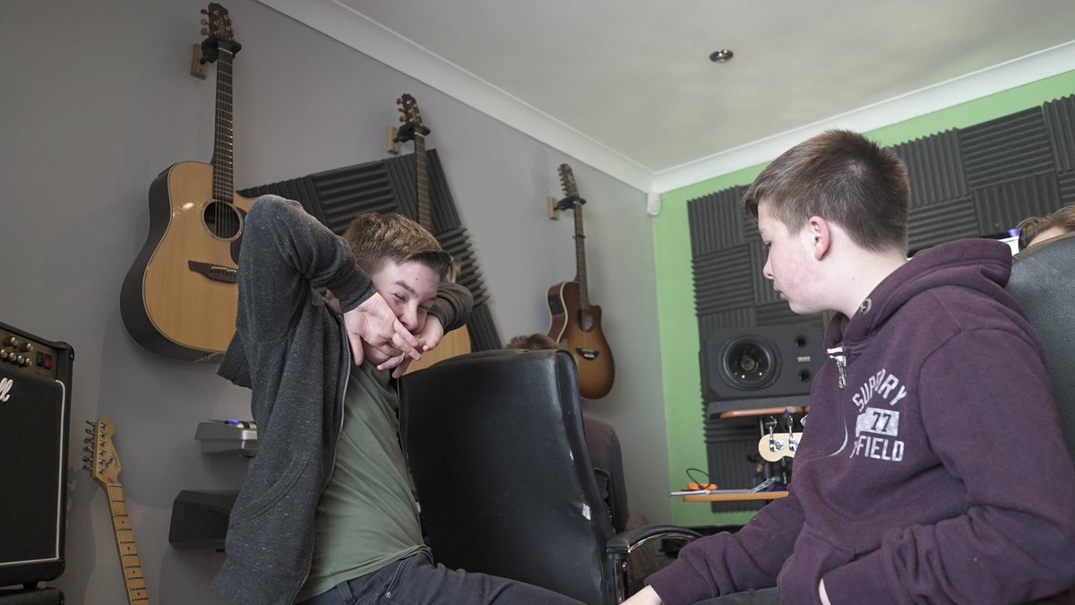 trilogy3band's tweet photo. We’ve in the booth today recording the final track on our soon to be realeased EP 💽🎶👀 #comingsoon #EP #TRILOGY https://t.co/cDy2UEzwRZ