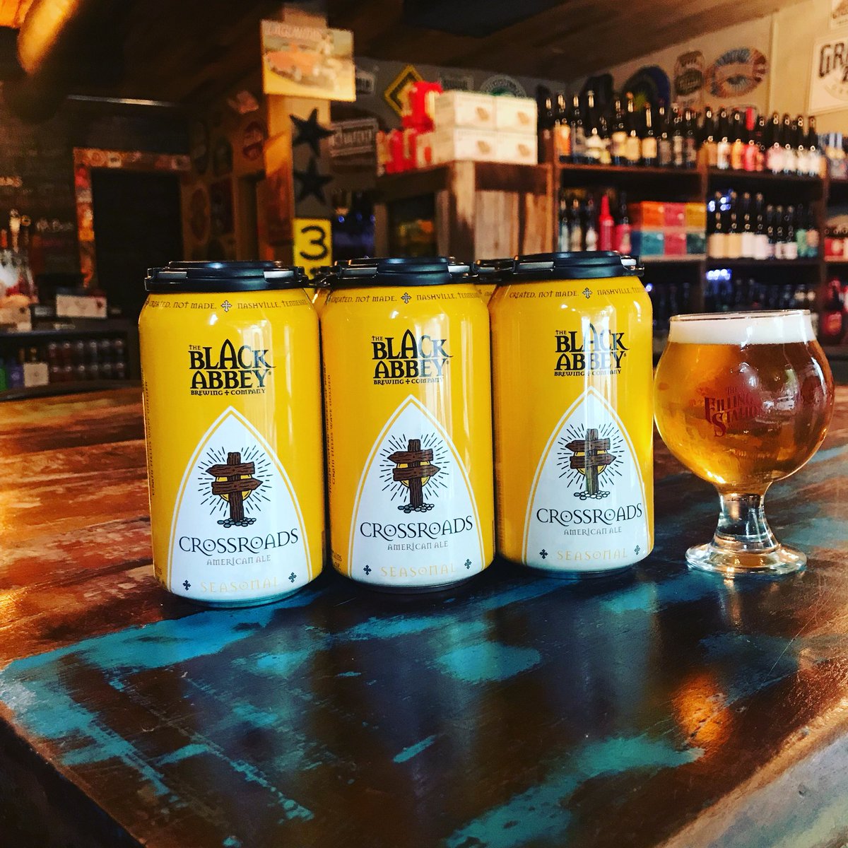 _FillingStation's tweet photo. #12south #tapoftheday is the smooth and crisp Crossroads cream ale from @BlackAbbeyBrew Cheers! #drinklocal #creatednotmade https://t.co/gJEzlHbxZB