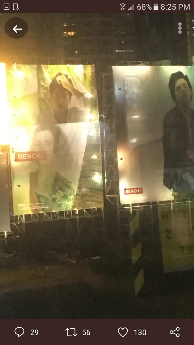 oletterivera's tweet photo. We are proud of you 
#MarcoGallo another new!
Sole Bench BILLBOARD in
Guadalupe, Makati https://t.co/Awx8pJ3QfX
