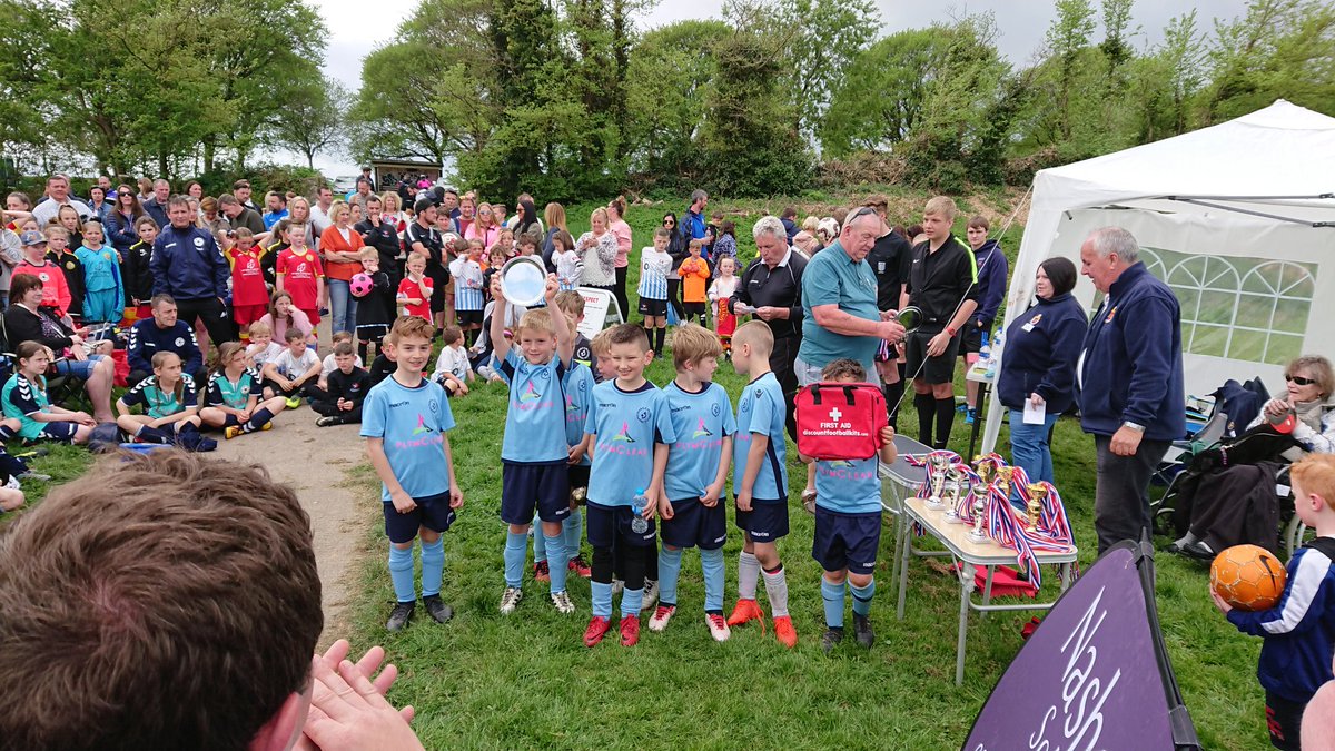 Well done #Trophyman U8's for winning the Plate Final in the <a href="/DJMLeague/">DJM League</a> festival in Central Park today #proudsponsor #Plymouth #Devonport