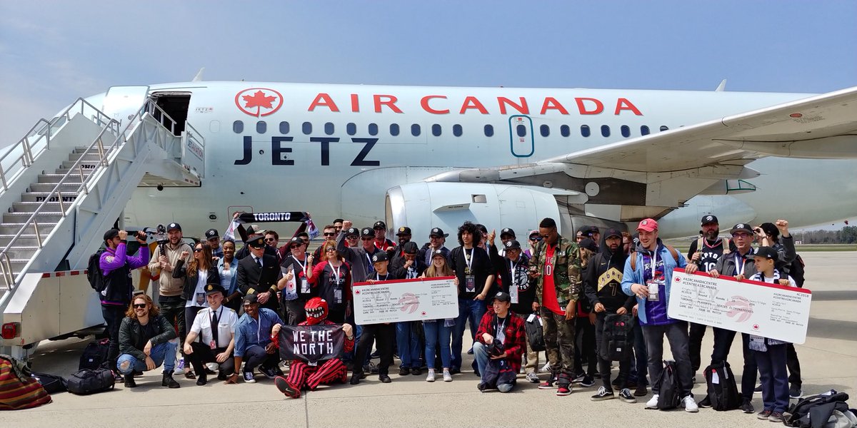 When we travel, they travel! 

#WeTheNorth  | #AcFanFlight