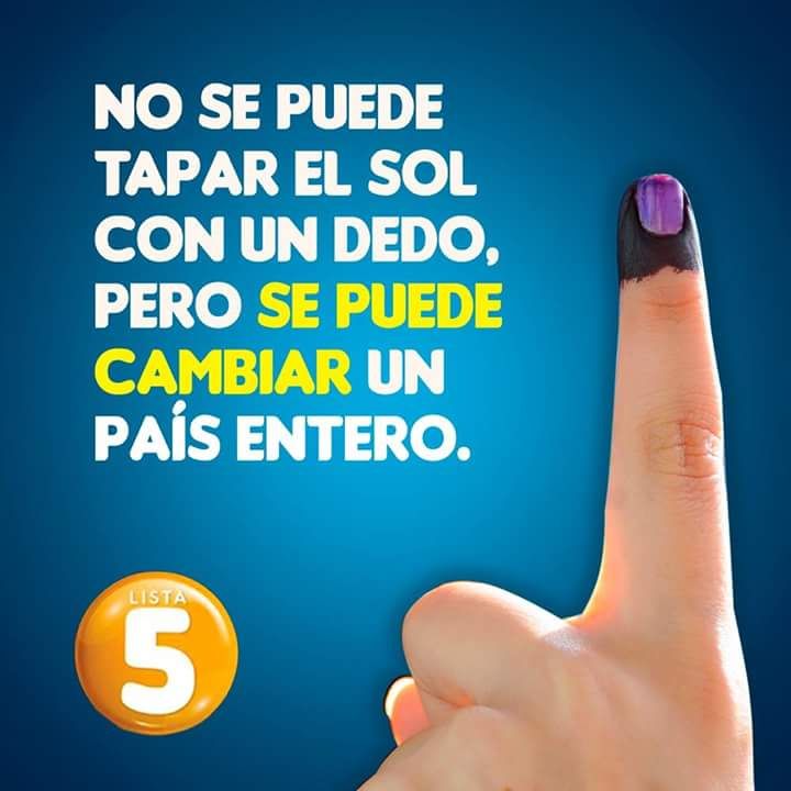leitorubin's tweet photo. ¡En vos está el cambio, hagámoslo posible juntos! #GanaElCambio https://t.co/3cQ9PScAQA