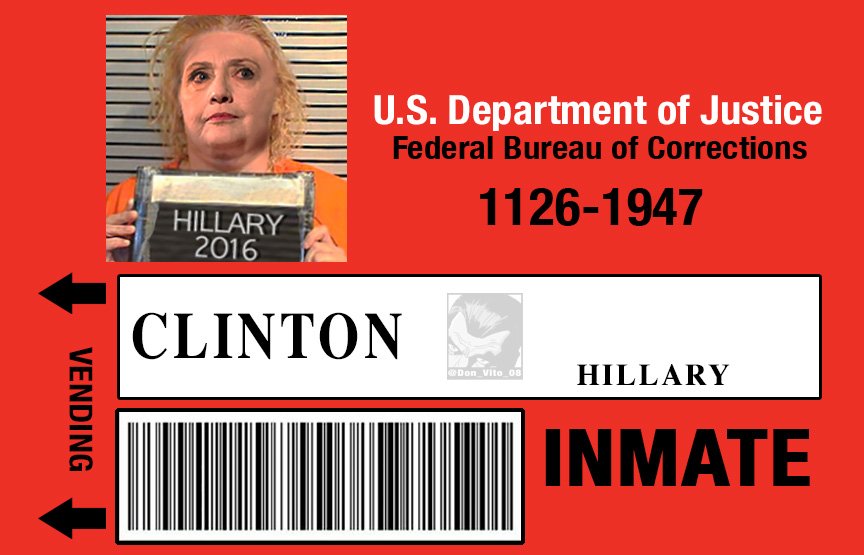 Don_Vito_08's tweet image. “If that f*cking bastard wins, we all hang from nooses.” 
-Hillary Clinton, September 2016    

I have a very STRONG feeling that this quote will make perfect sense once the investigation is over. #LockHerUp 

#CrookedHillary #FISAMemo