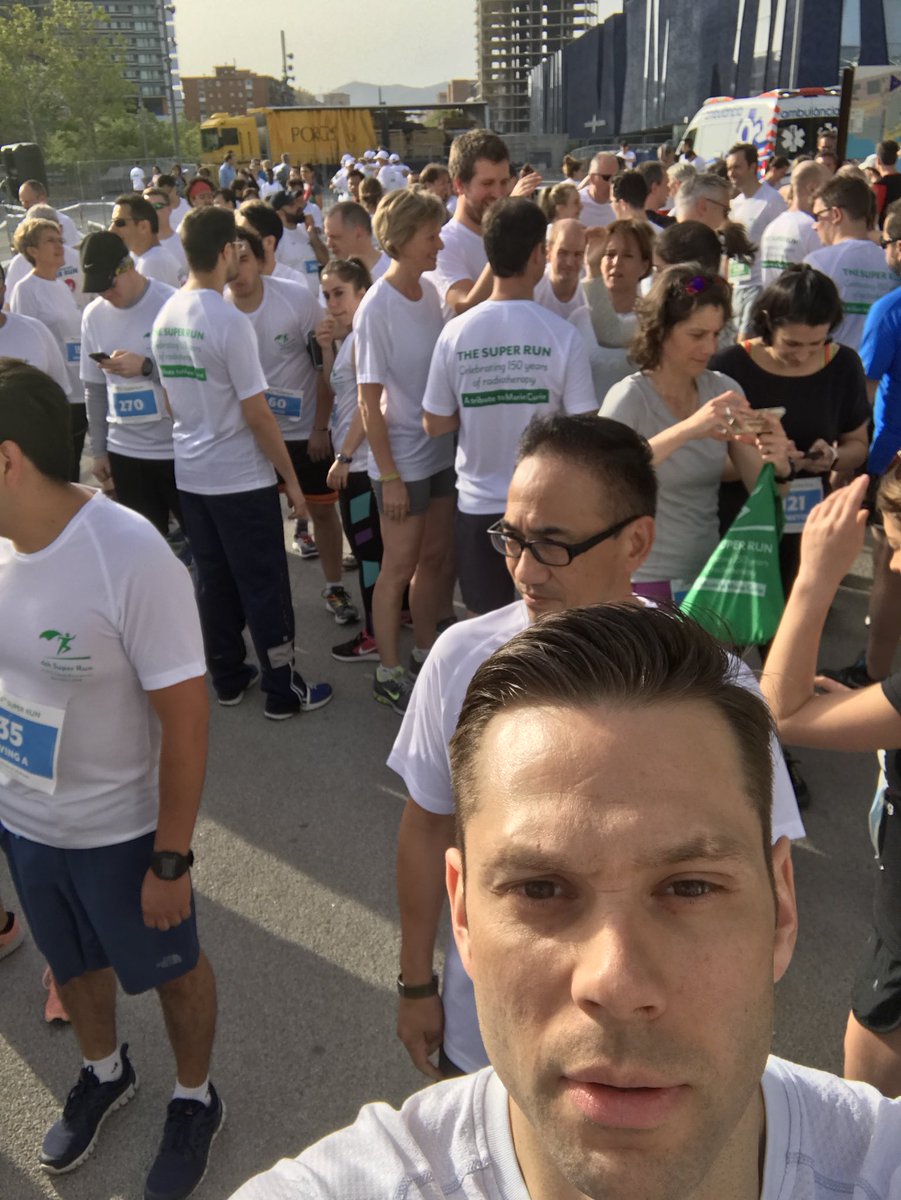 CDRSystems's tweet photo. #ESTRO37 Foundation Super Run.  The fastest time was just under 17min, wow!  Our Pres and CEO lead for the first .7km but couldn’t keep up with the fantastic pace.  A well organized event, be sure to make this a part of your future ESTRO plans. #runbarcelona https://t.co/yVuAl8513G