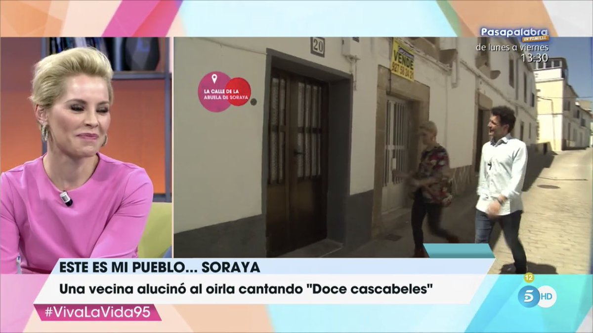 MarAlcobendas's tweet photo. Emocionante el programa de hoy @VivaLaVidaT5 donde @SorayaArnelas nos ha presentado su bonito pueblo, sus raíces, sus gentes. Como Extremeña me uno a su reivindicación por tener un #Trendigno para nuestra bonita tierra extremeña #Caceres https://t.co/HXJ2TVKNo4
