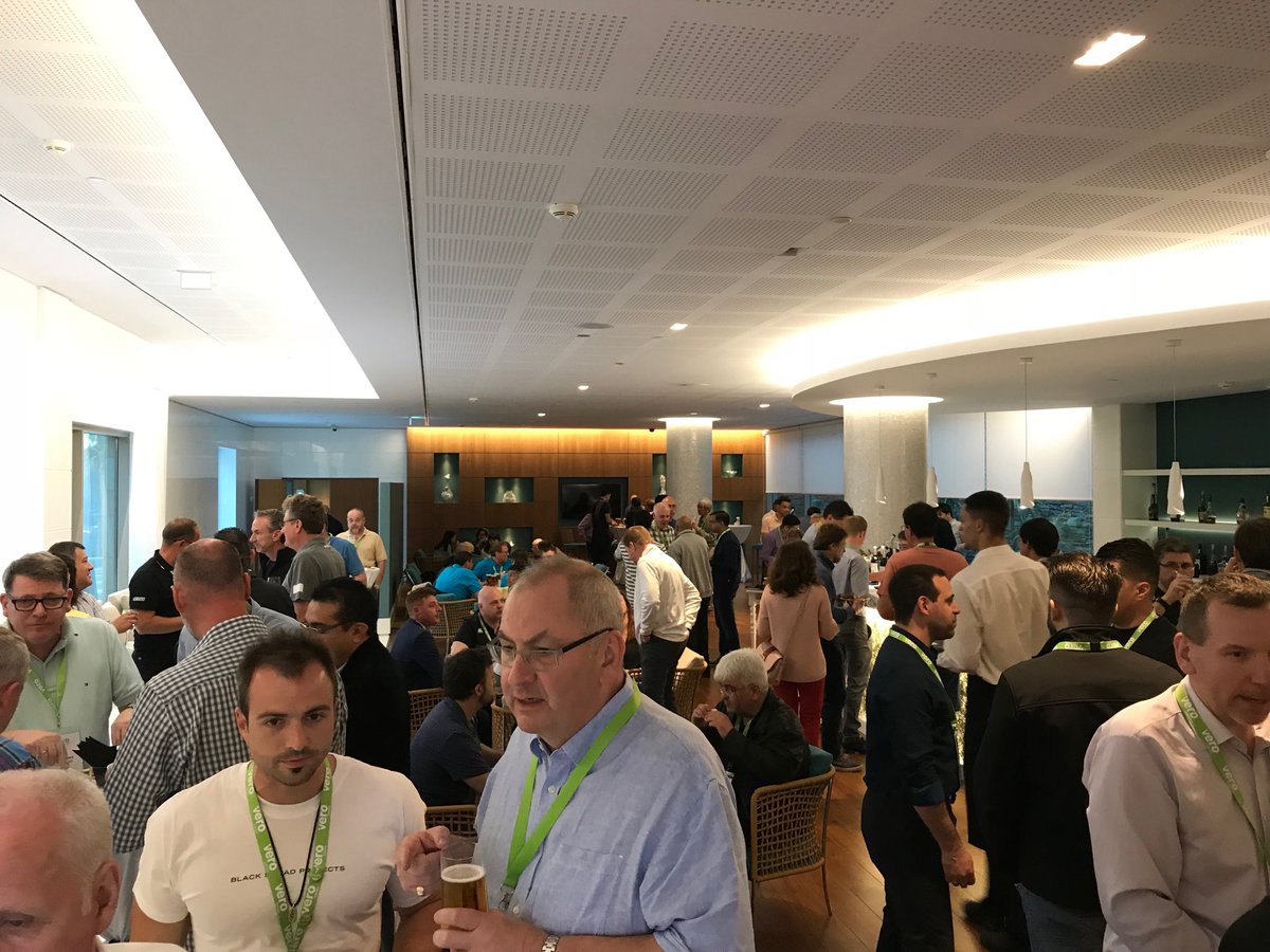 sandman123_'s tweet photo. Drinks reception well under way at the conference @VeroConference https://t.co/ZwBkII6RD7