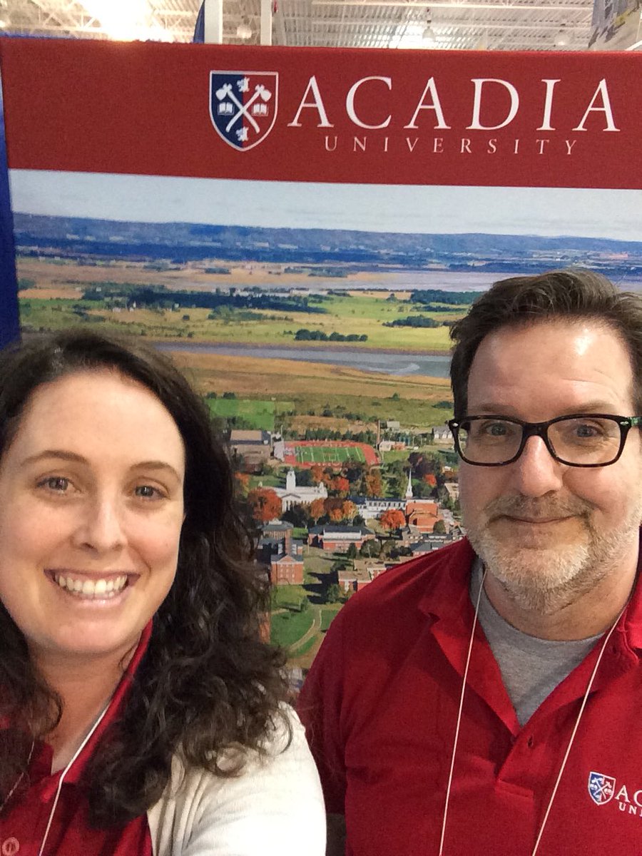 Destination_ACA's tweet photo. Before you finish your @saltscapes East Coast Expo visit, head to booth 203 and chat with Kim & Bob about @TownOfWolfville & AcadiaU as the site of your event or conversation. Fill out a ballot or drop off your business card for a chance to win our hourly & daily draw. #SSX2018 https://t.co/V78bIo7qbp