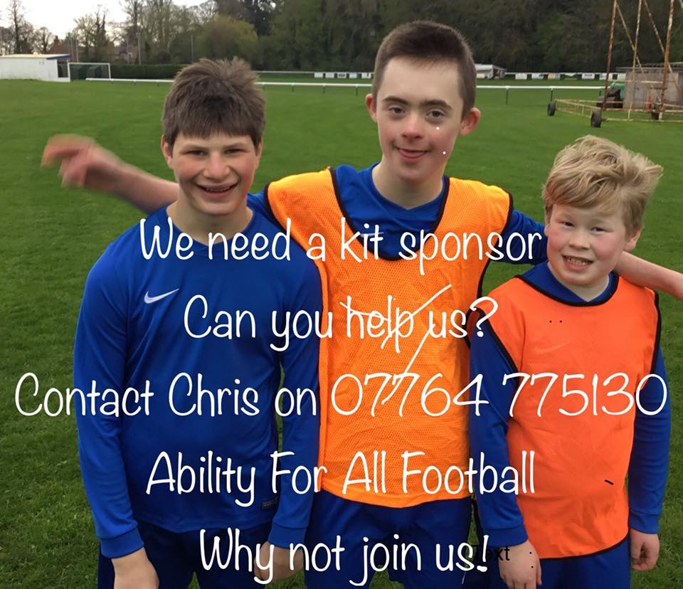 BbridgeJFC's tweet image. Could you sponsor our #Abilityforall team? #LoveBJFC #boroughbridge #grassroots