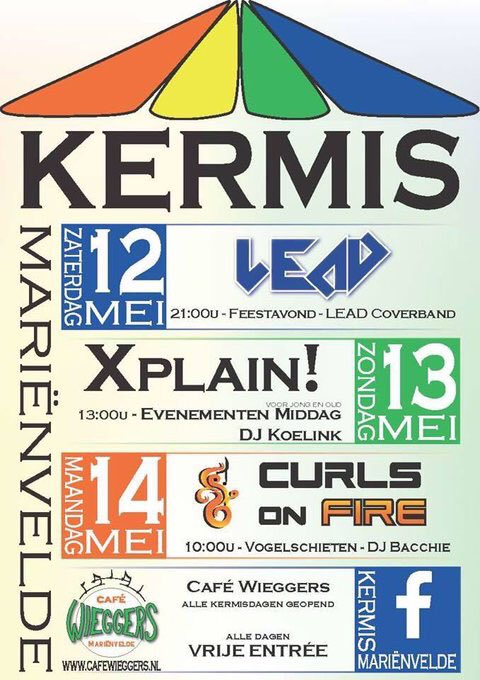 #Kermis #Marienvelde 12-13-14 mei