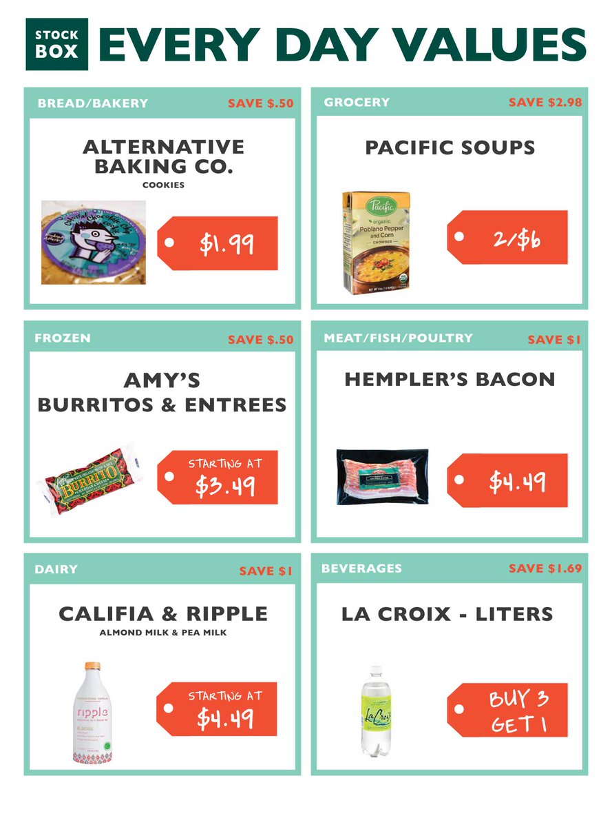 StockboxGrocery's tweet photo. Check out the Amazing Savings! #StockboxGrocery #EverydayValues https://t.co/3ece2Wehmt