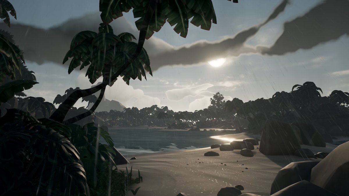 LyonHart_'s tweet photo. Today's #SeaofThieves screenshots. Still the same ol' sailing and grinding for money for things that cost way more than they should, but still just as beautiful. | #SeaofScreenshots #PC #BeMorePirate https://t.co/j58MGopmZb