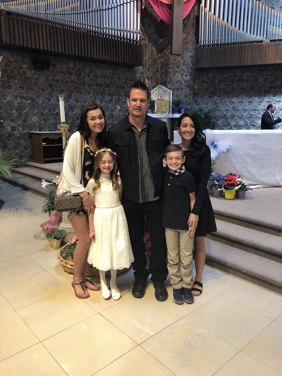 My Beautiful Goddaughter Ava's communion today! Love my brother  @MikeWengren \u0026 his amazing family!, image size:900x1200