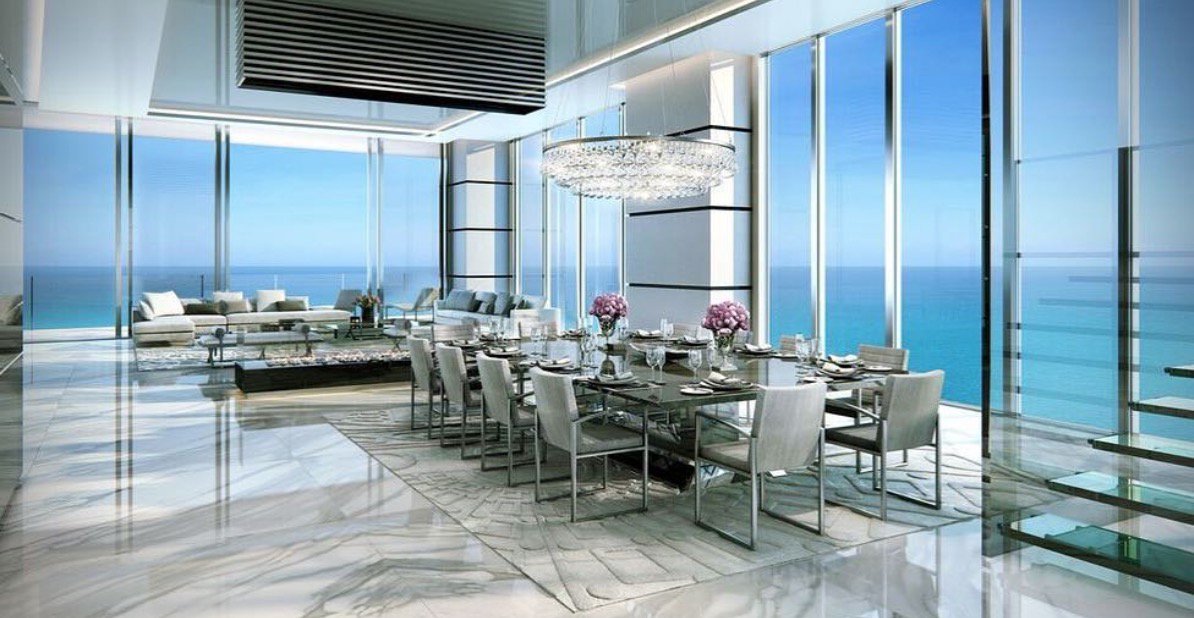 turnberryocean's tweet photo. Blending our natural surroundings with our interiors through floor-to-ceiling glass walls in each residence. #turnberryoceanclub https://t.co/w7EfLhNccw
