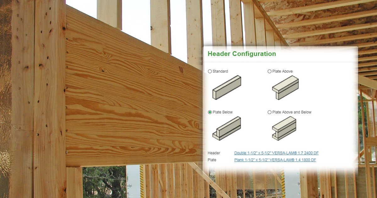 Boise_Cascade's tweet image. BC CALC® Header Configuration Upgrade! We’ve enhanced the header selection process, so now you can choose from 4 configurations. More options mean more material and design efficiency, which translates to cost savings. #SoftwareSunday #engineeredwood #ewp