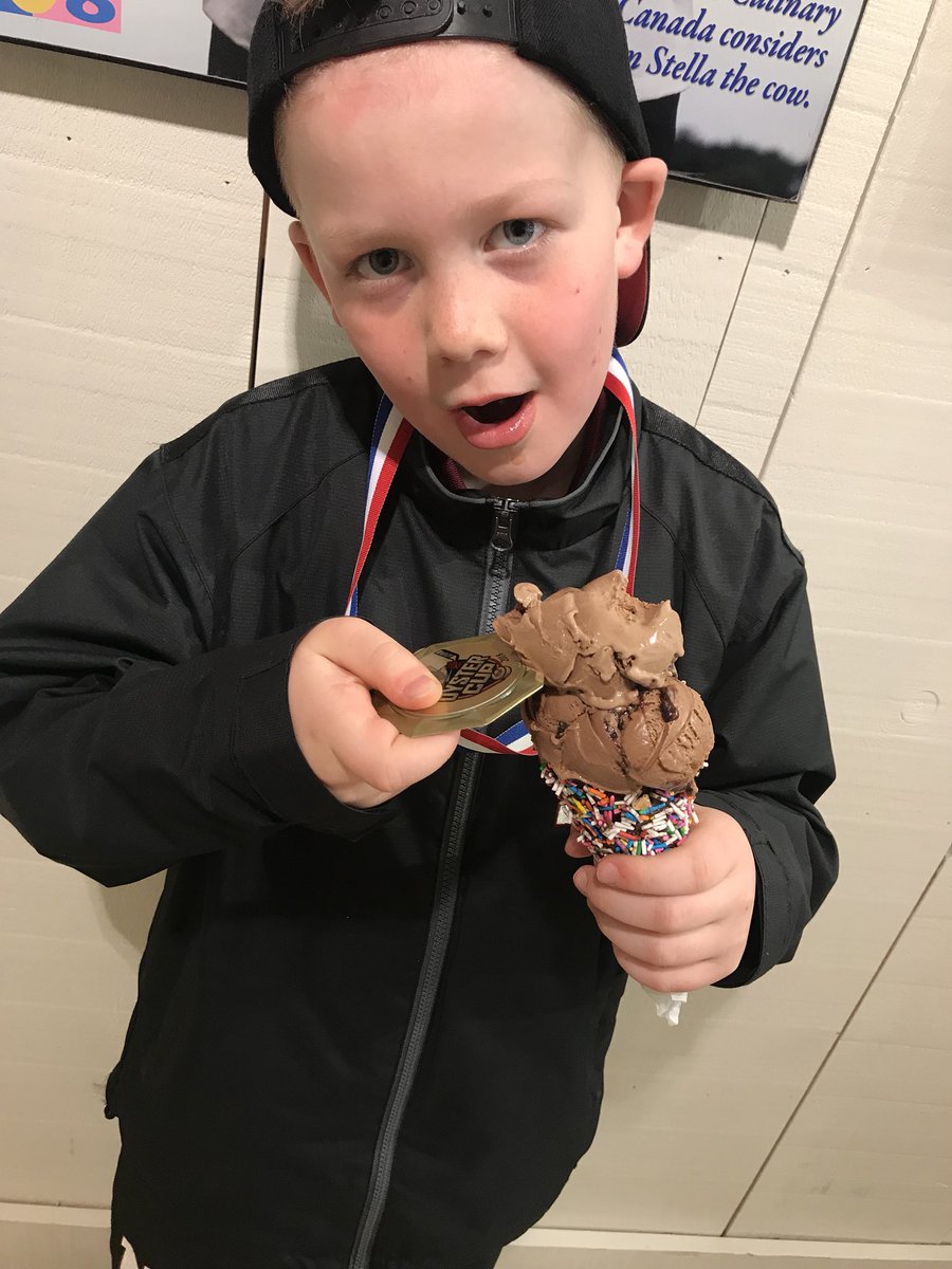 JNTCMORRISON's tweet photo. The sweet taste of victory with an @COWSICECREAM  @East_Coast_Ice @PEIOYSTERCUP  champs!! https://t.co/wVmJxXiXjx